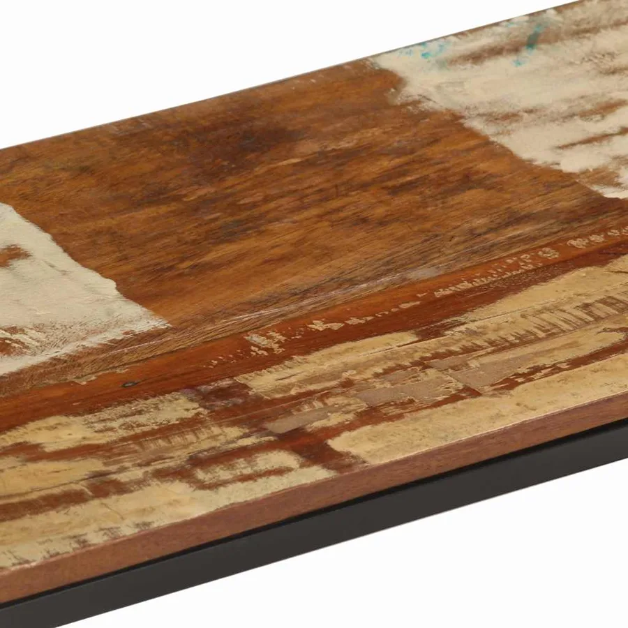 Meuble TV 180x30x50 cm Bois de récupération massif - 6