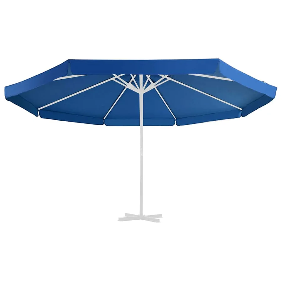 Tissu de remplacement pour parasol d'extérieur Bleu azuré 515cm - 3