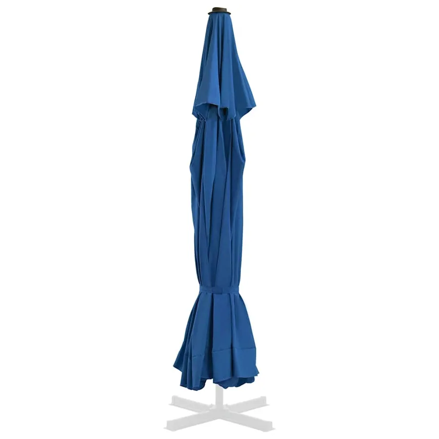 Tissu de remplacement pour parasol d'extérieur Bleu azuré 515cm - 4