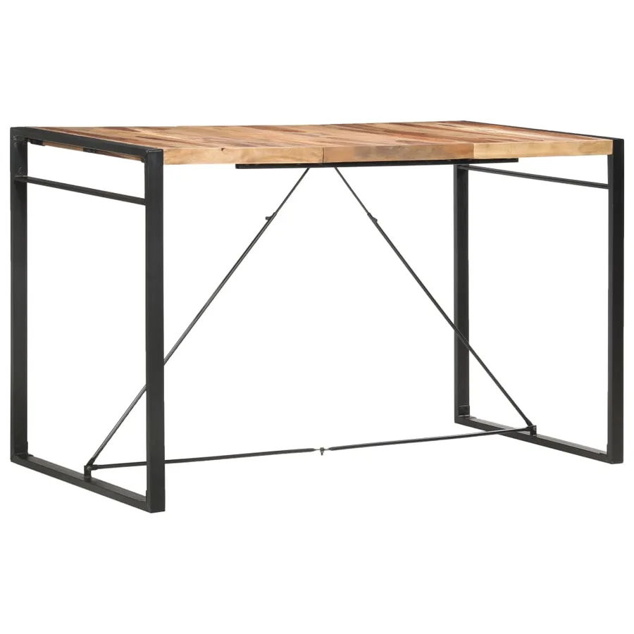 Table de bar 180x90x110 cm Bois solide - 7