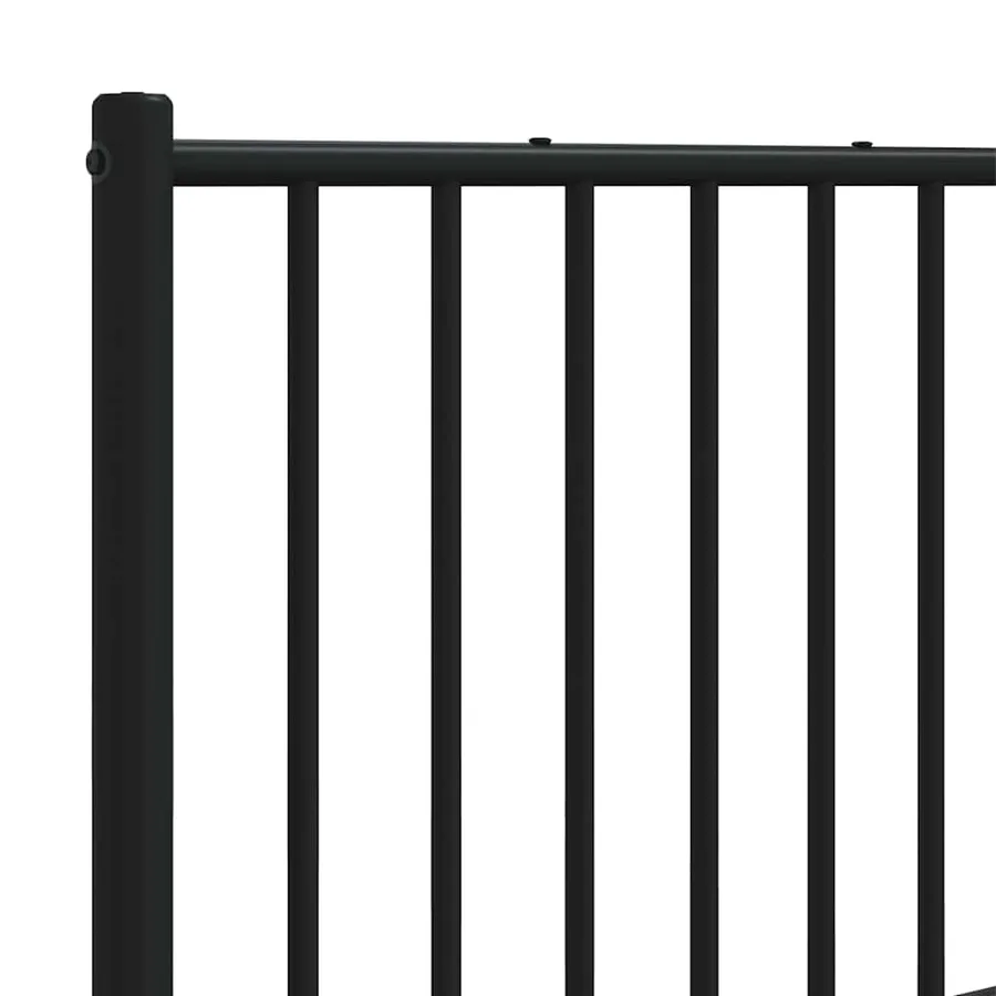 Tête de lit de remplacement métal noir 180 cm - 6