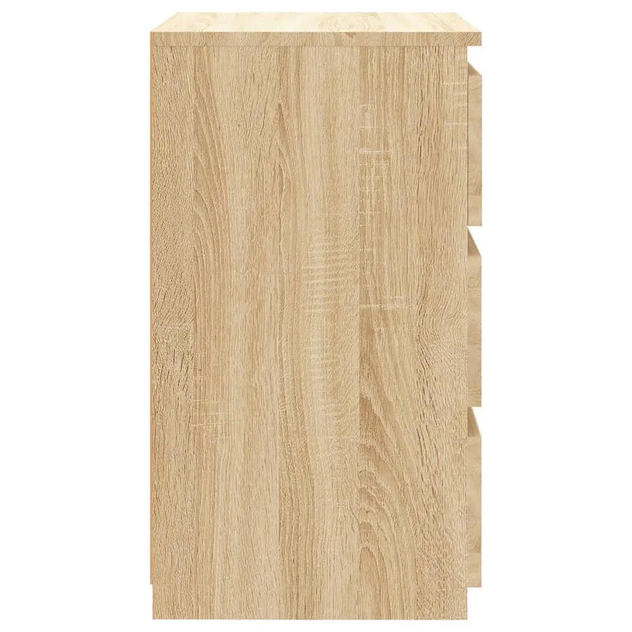 Table de chevet Chêne sonoma 40x35x62,5 cm bois d'ingénierie - 5