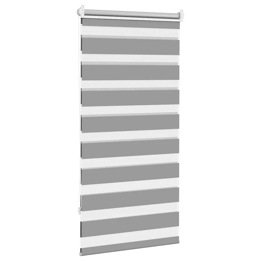 Store vénitien Zebra 80,9 x 150 cm, largeur du tissu 76,7 cm, gris - 4
