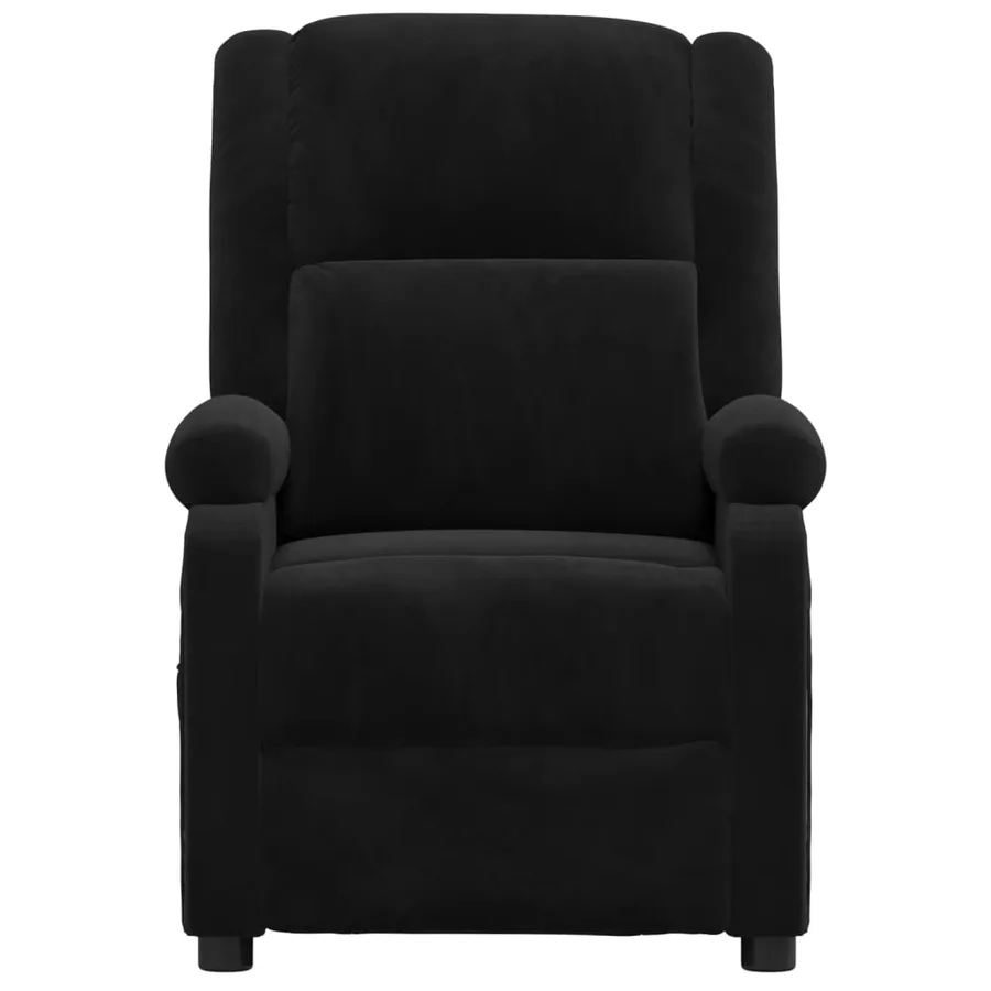 Fauteuil électrique de massage Noir Velours - 4