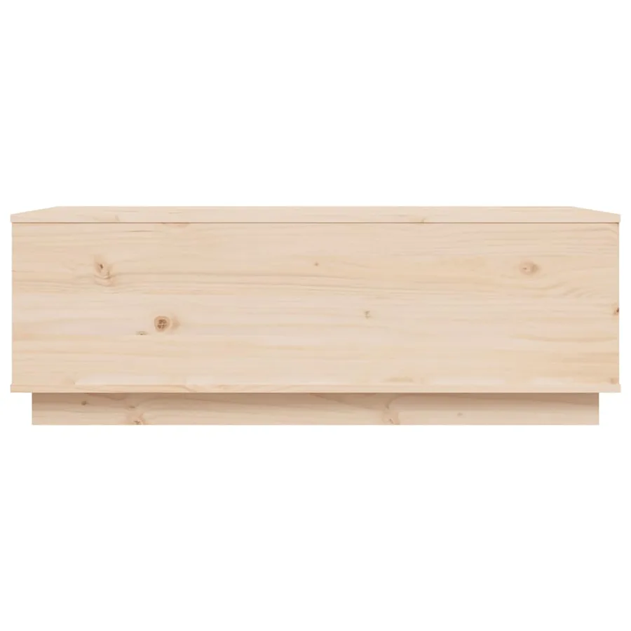 Table basse 100x50x35 cm Bois massif de pin - 6