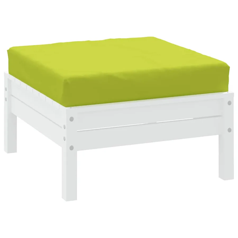 Coussin de palette vert vif 60x60x9,5 cm tissu oxford - 3