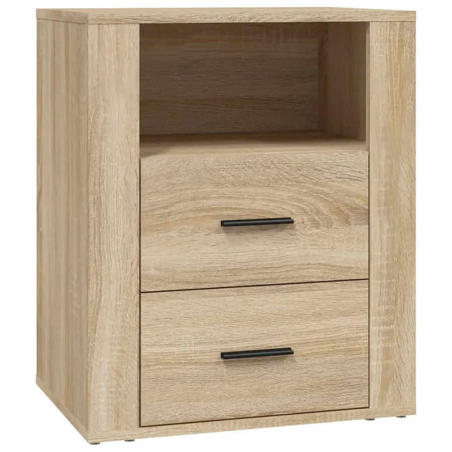 Table de chevet Chêne sonoma 50x36x60 cm Bois d'ingénierie - 2
