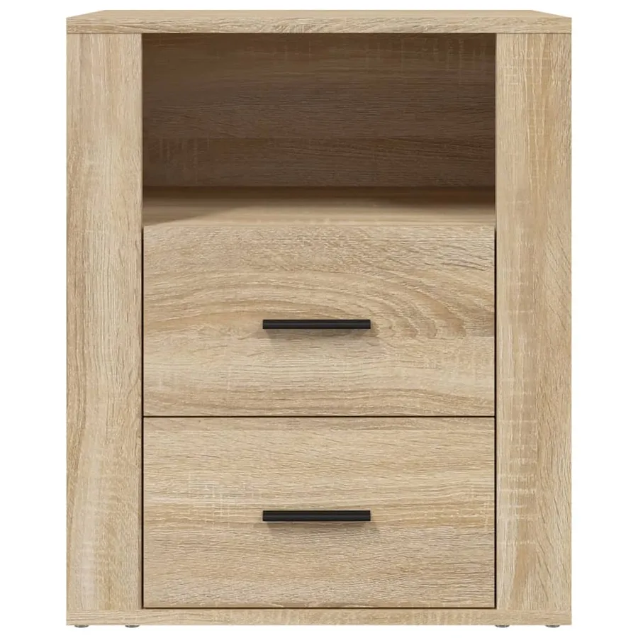 Table de chevet Chêne sonoma 50x36x60 cm Bois d'ingénierie - 6