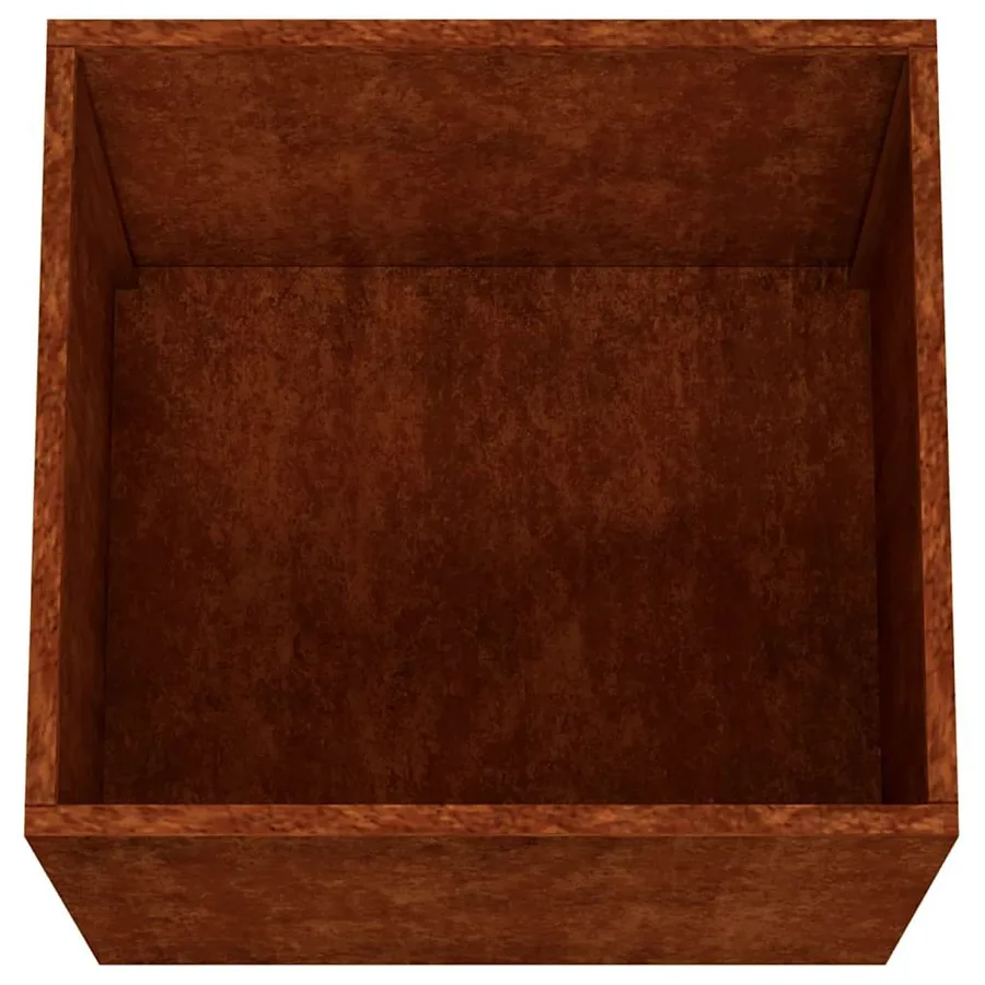 Jardinières 2 pcs 32x30x29 cm acier corten - 8