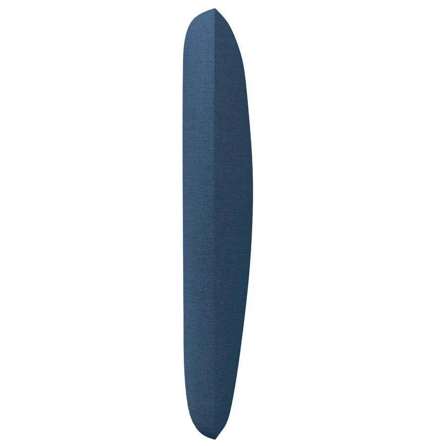Oreille de tête de lit Bleu 40 x 23 x 6 cm tissu - 6