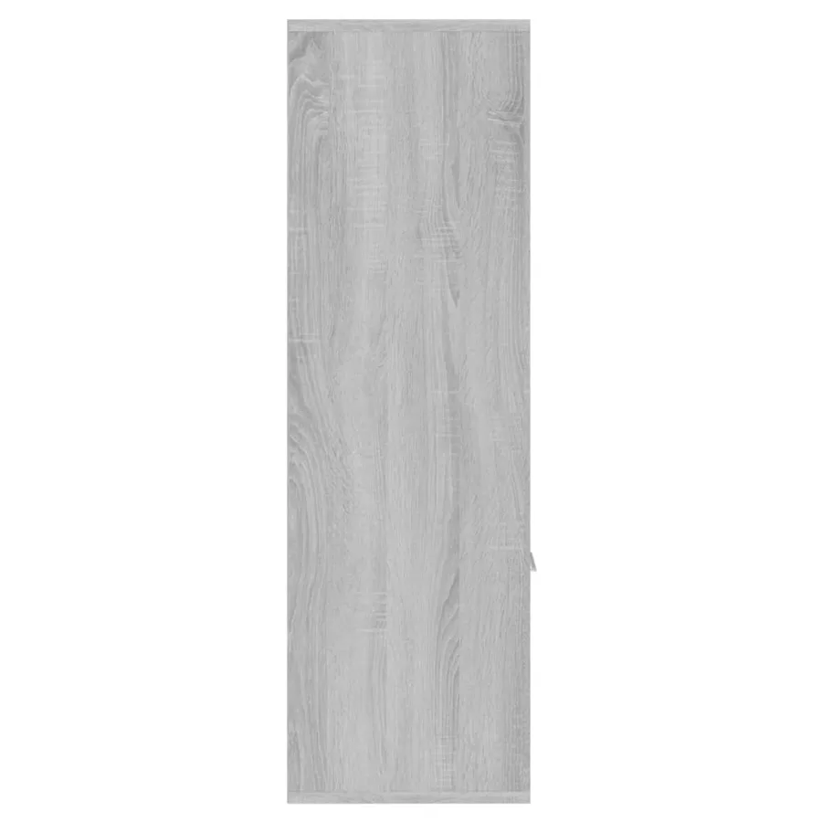 Armoire à livres Sonoma gris 98x30x98 cm - 4