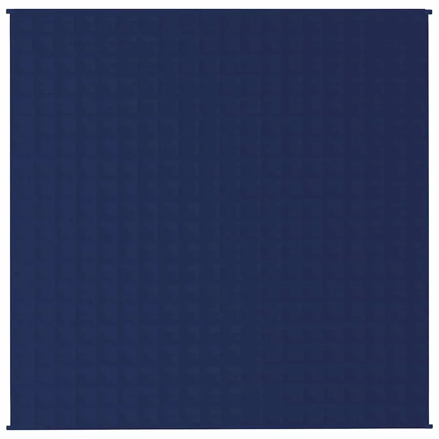 Couverture lestée Bleu 200x200 cm 13 kg Tissu - 3