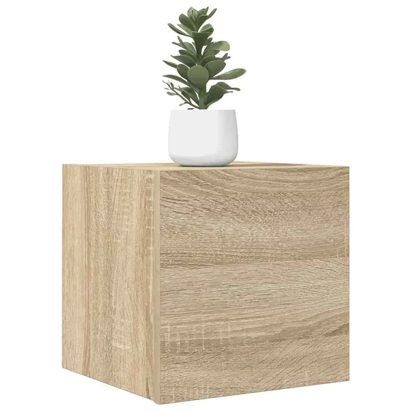 Meubles TV muraux 2 pcs Chêne sonoma 30,5x30x30 cm