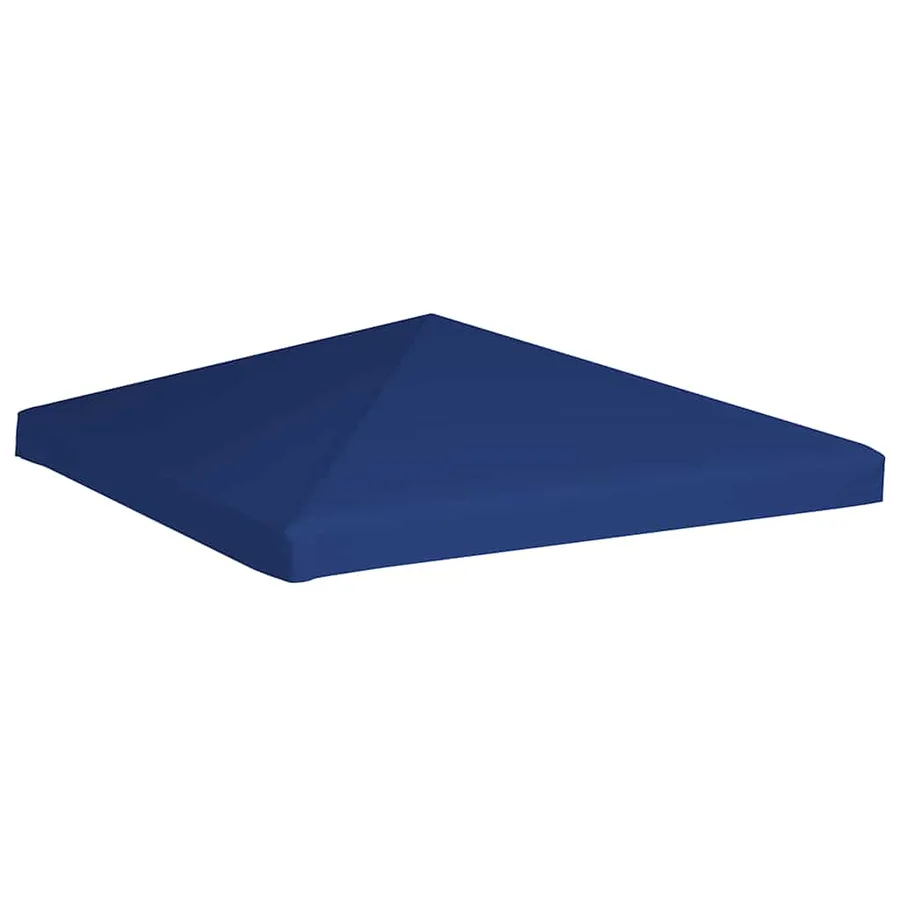 Toile supérieure de belvédère 310 g / m² 3 x 3 m Bleu - 2