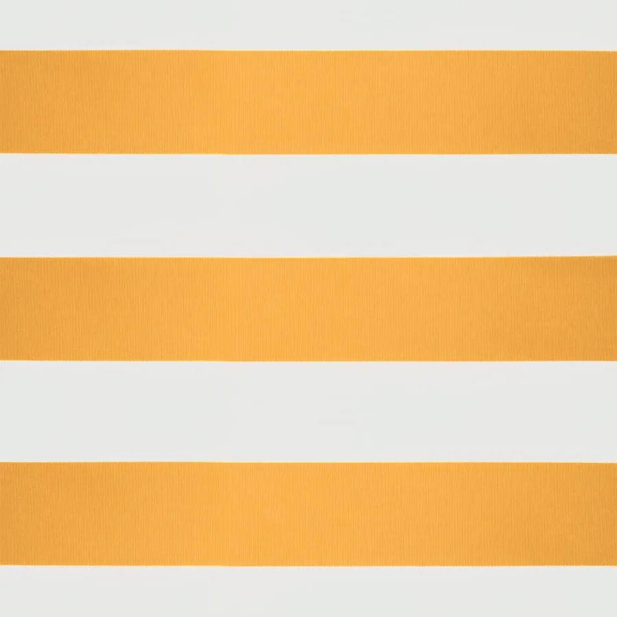 Auvent rétractable jaune et blanc 3x2,5 m tissu et aluminium - 8