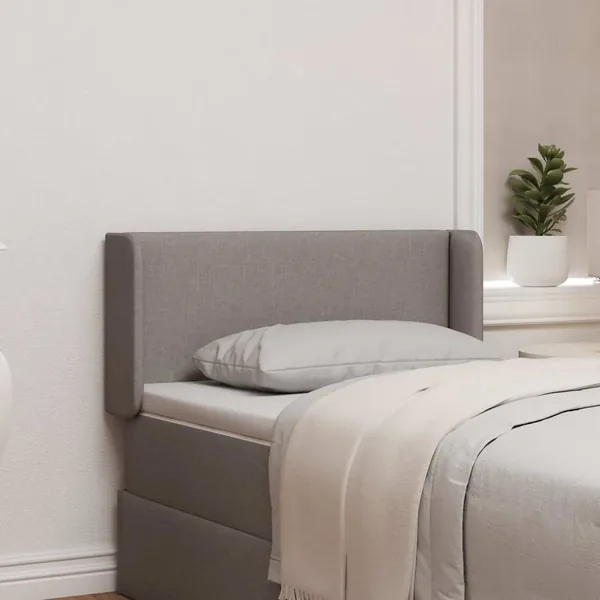 Oreille de tête de lit Taupe 40,5 x 40,5 x 4 cm tissu
