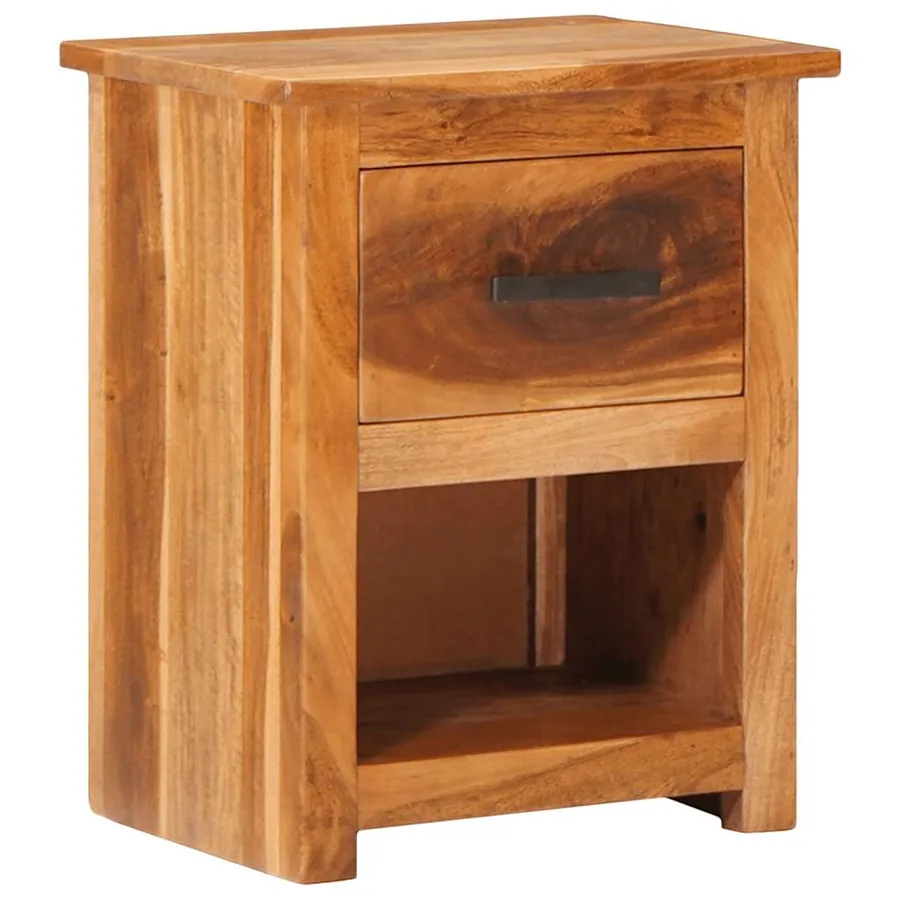 Table de chevet 40x30x50 cm Bois massif - 11