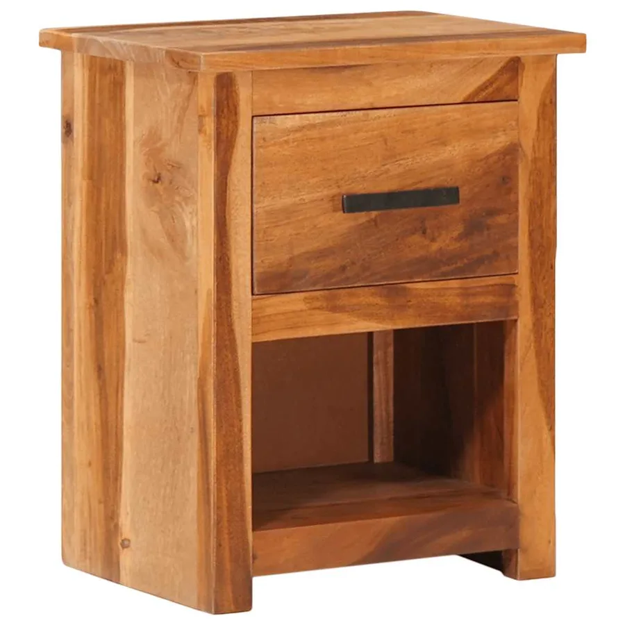Table de chevet 40x30x50 cm Bois massif - 12