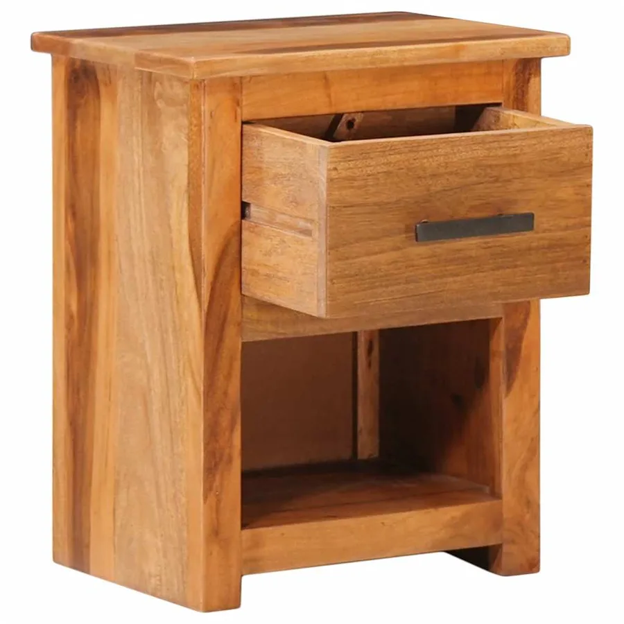 Table de chevet 40x30x50 cm Bois massif - 13