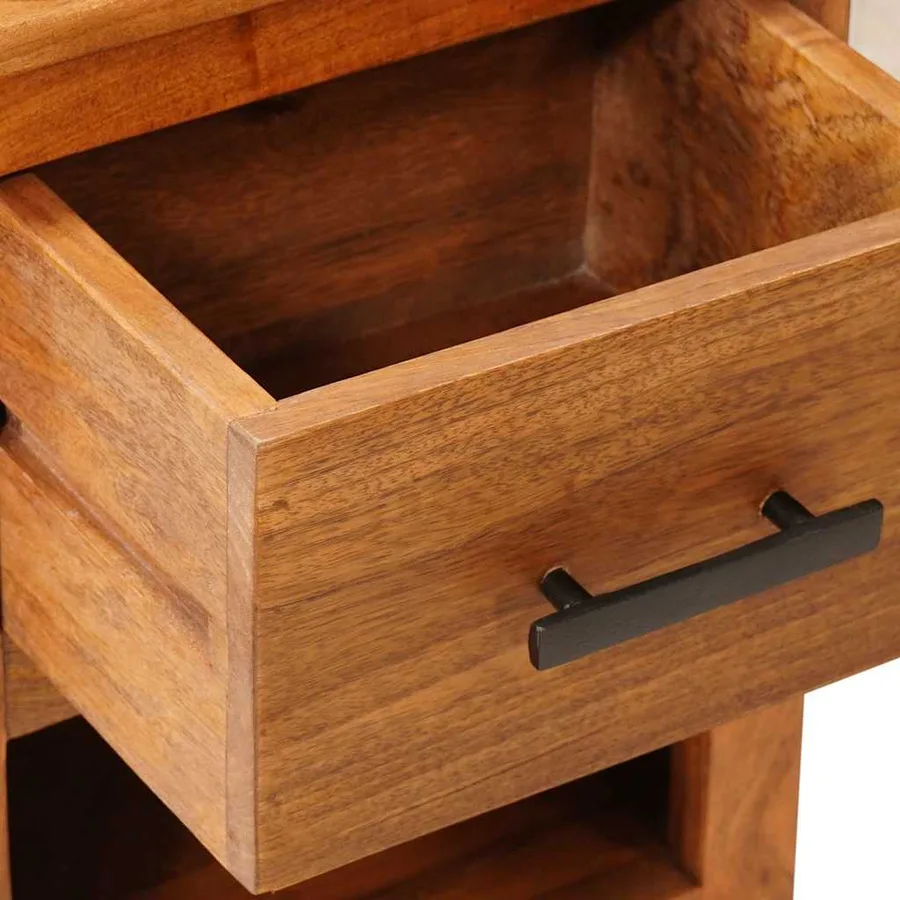 Table de chevet 40x30x50 cm Bois massif - 6