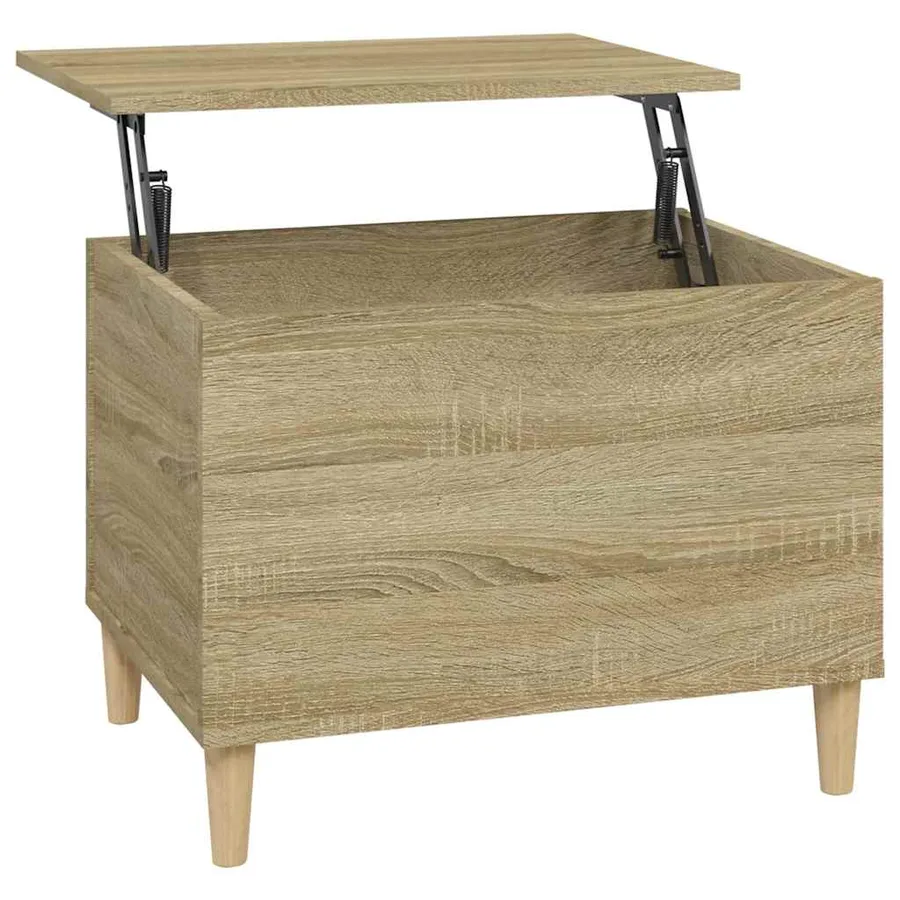 Table basse Chêne sonoma 60x44,5x45 cm Bois d'ingénierie - 2