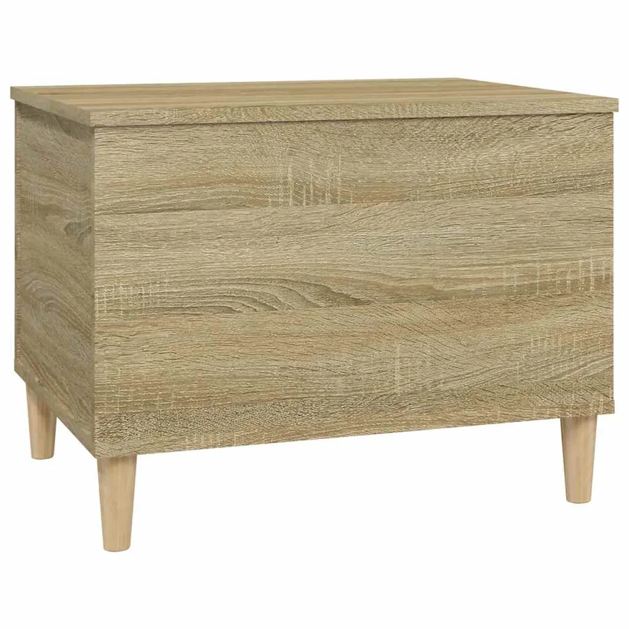 Table basse Chêne sonoma 60x44,5x45 cm Bois d'ingénierie - 4