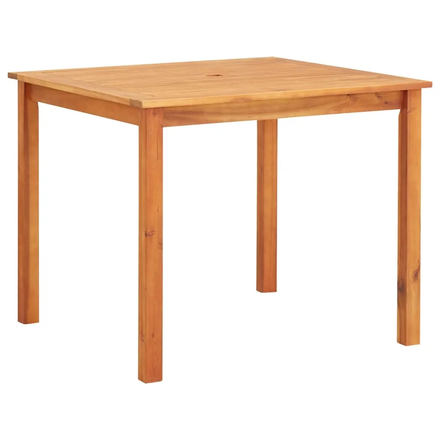Ensemble à manger de jardin 3 pcs et coussins Acacia solide - 3