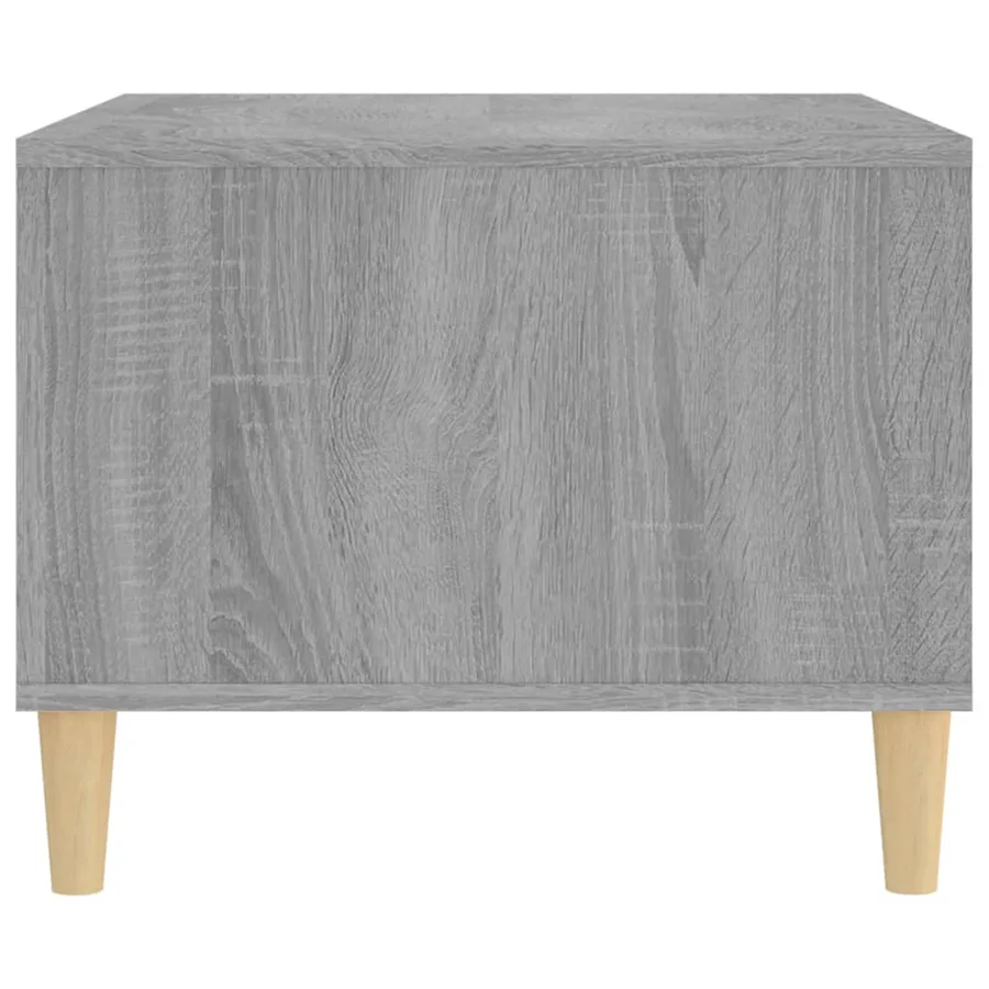 Table basse Sonoma gris 60x50x40 cm Bois d'ingénierie - 6