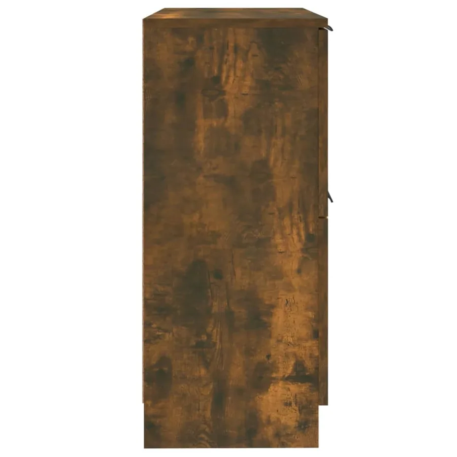 Buffets 2 pcs Chêne fumé 30x30x70 cm Bois d'ingénierie - 6