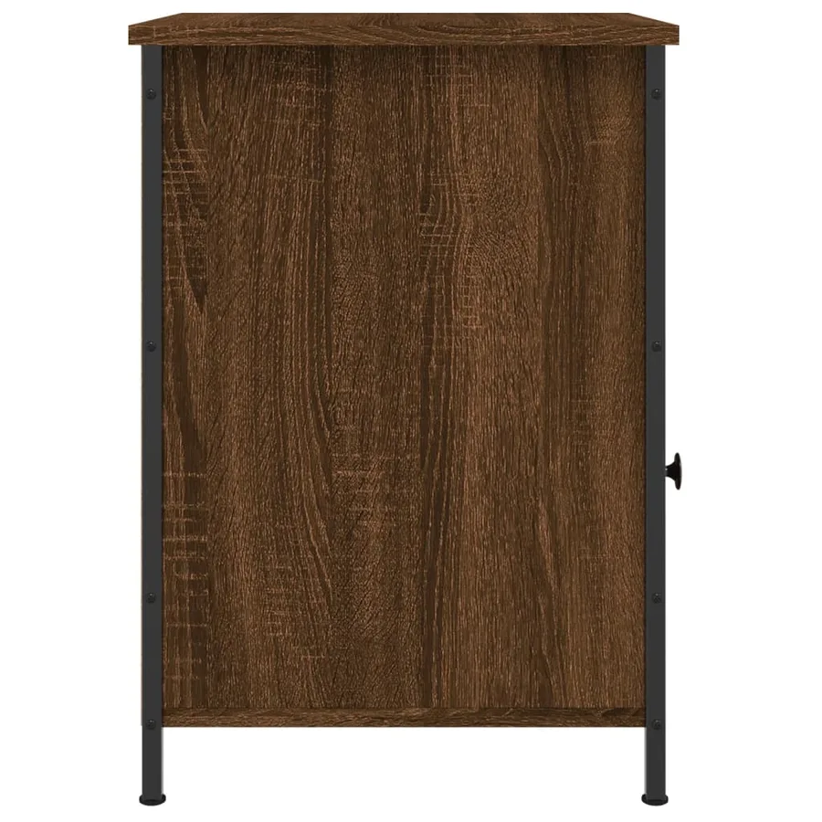 Tables de chevet 2pcs Chêne marron 40x42x60cm Bois d'ingénierie - 8