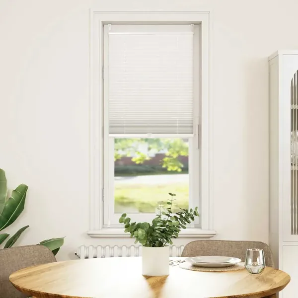 Store plissé 40x125 cm Blanc