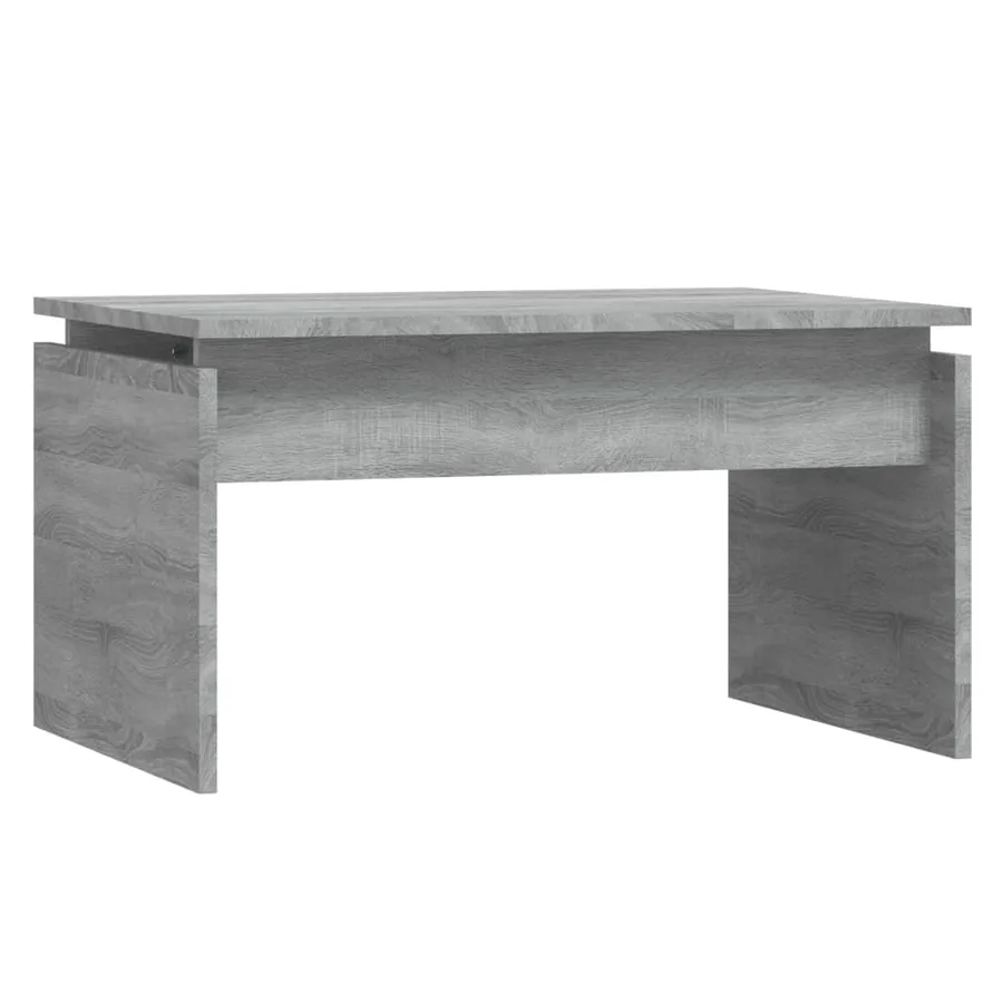 Table basse Sonoma gris 68x50x38 cm Bois d'ingénierie - 2