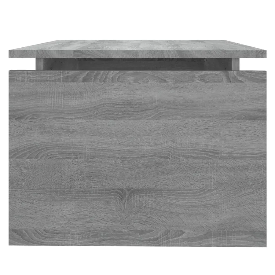 Table basse Sonoma gris 68x50x38 cm Bois d'ingénierie - 6