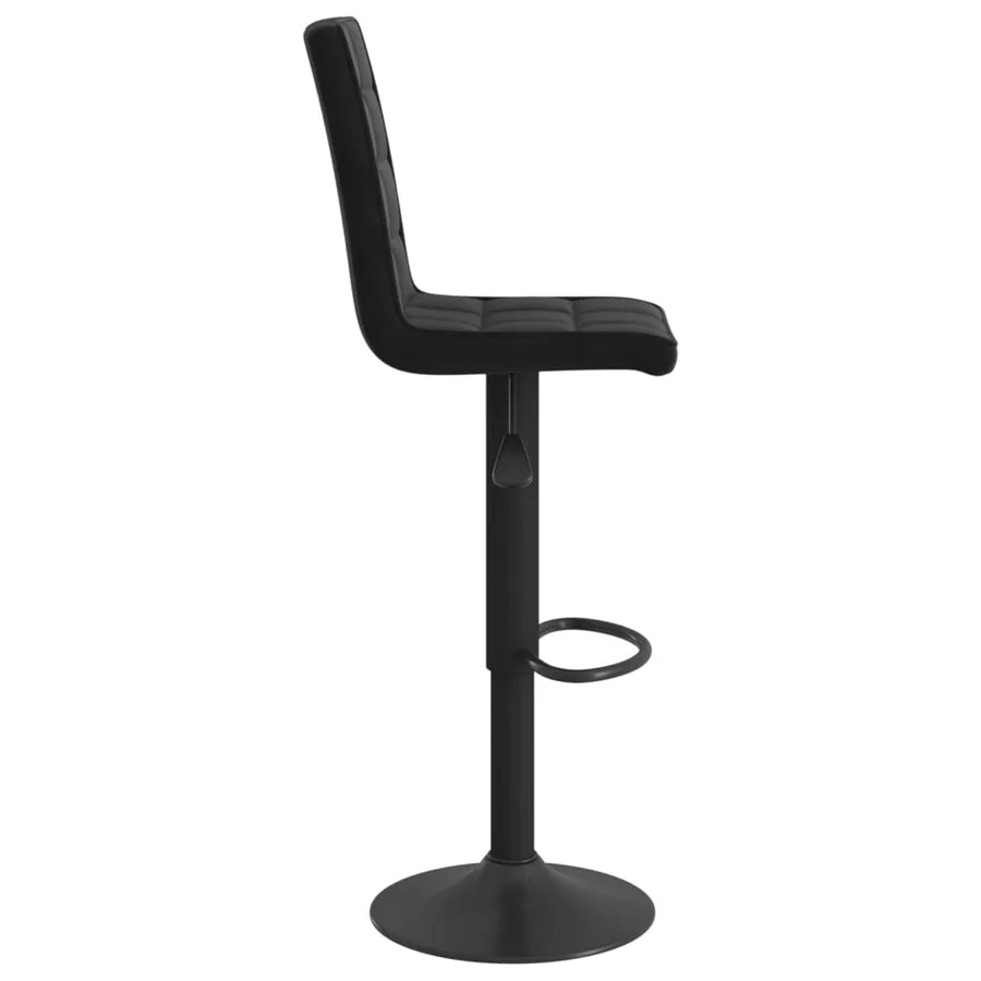Tabouret de bar Noir Velours - 4