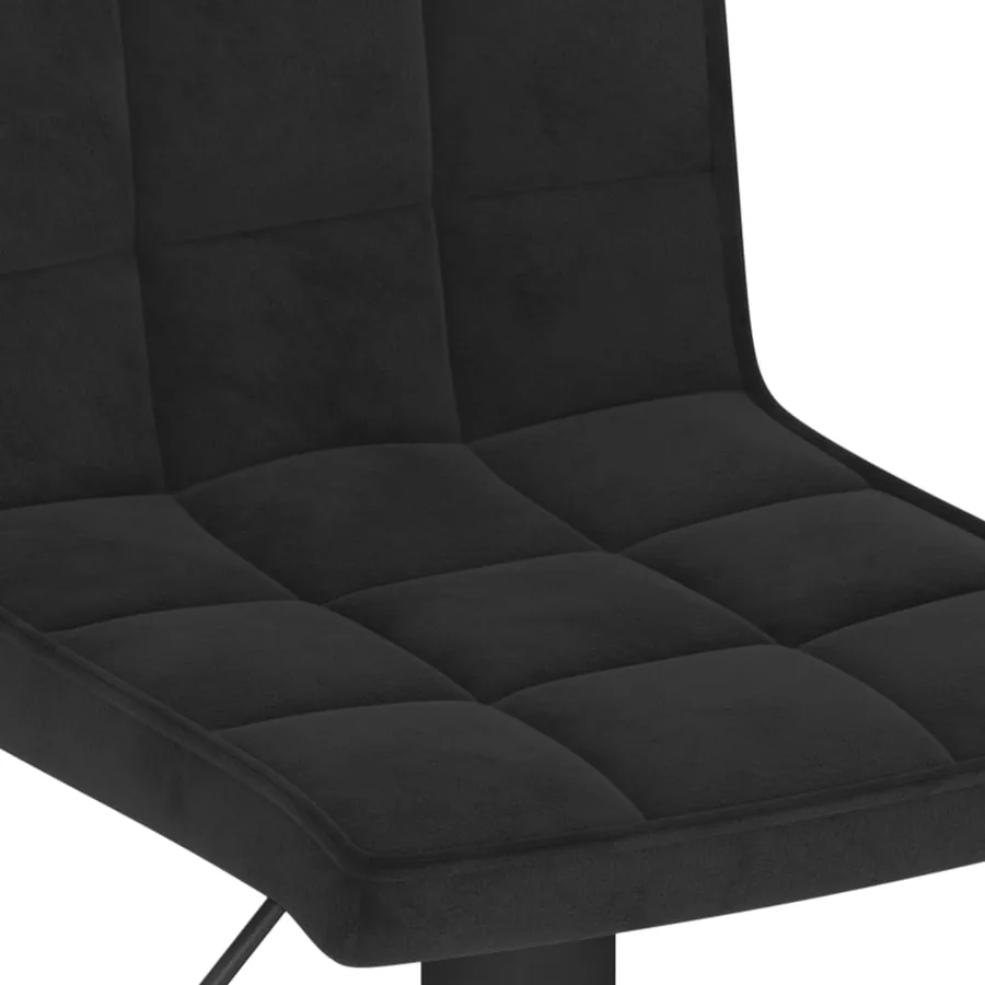 Tabouret de bar Noir Velours - 7