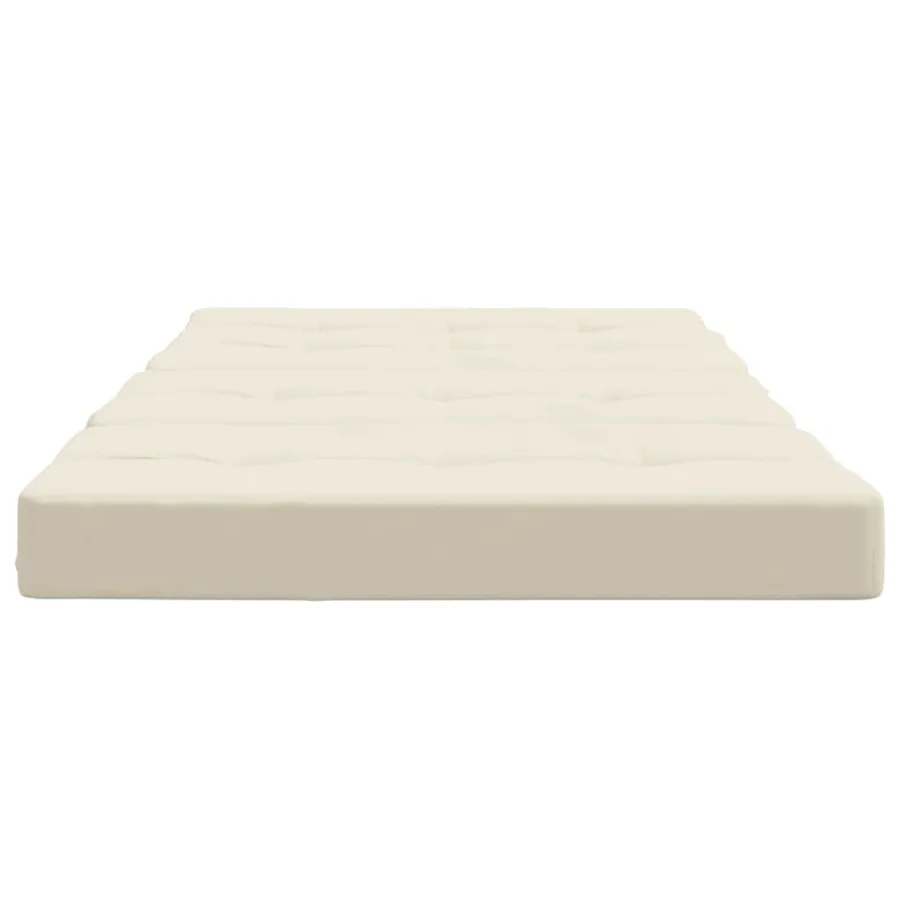 Coussins de chaise longue lot de 2 crème tissu oxford - 7