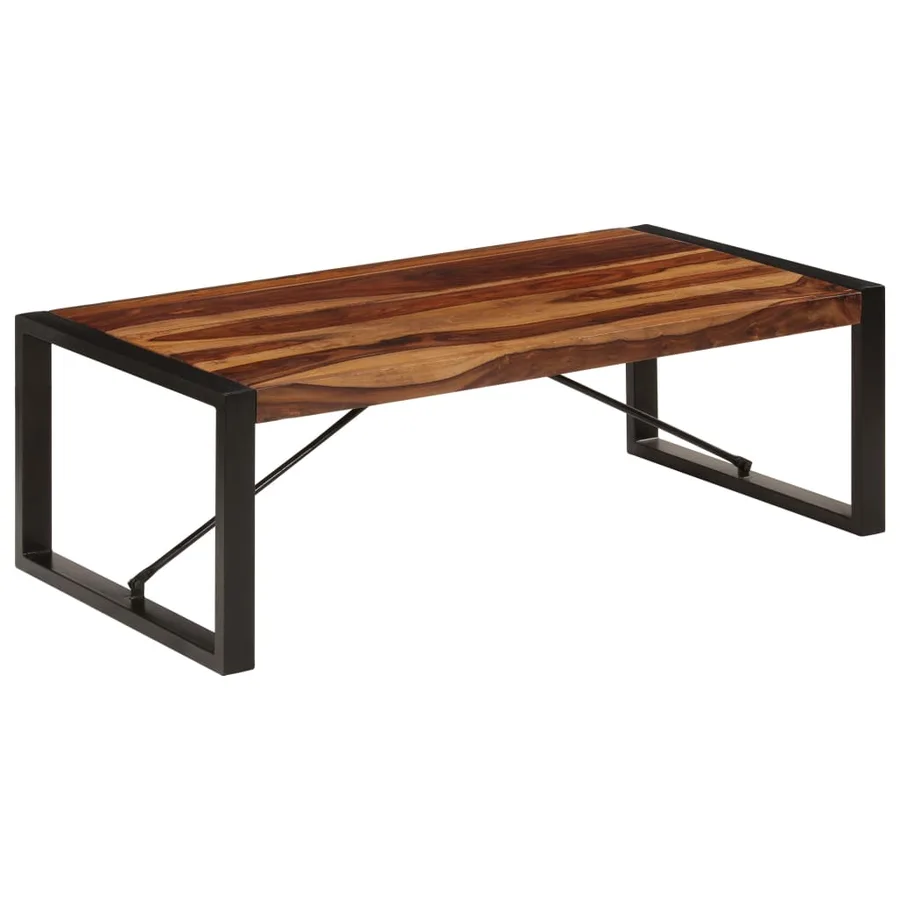 Table basse 120x60x40 cm Bois massif - 10
