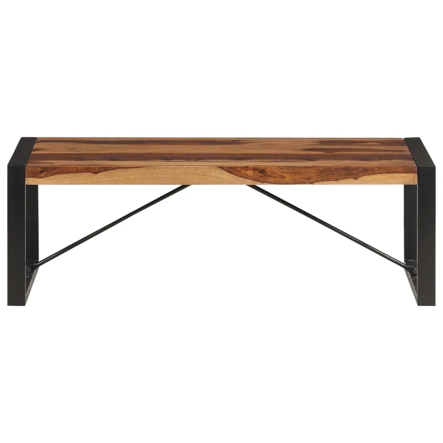 Table basse 120x60x40 cm Bois massif - 2