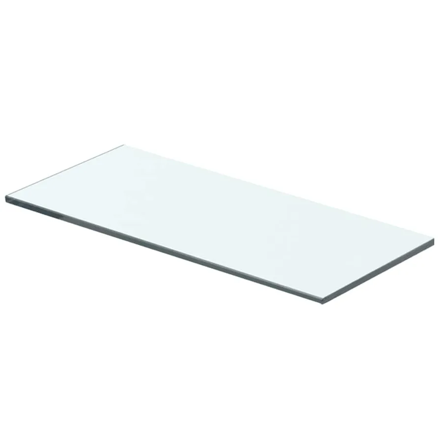 Panneaux d'étagère 2 pcs Verre Transparent 40 x 12 cm - 2