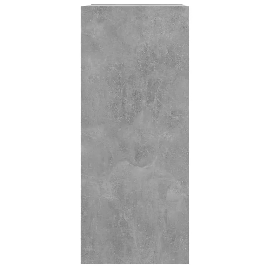 Bibliothèque/Séparateur de pièce Gris béton 40x30x72 cm - 4