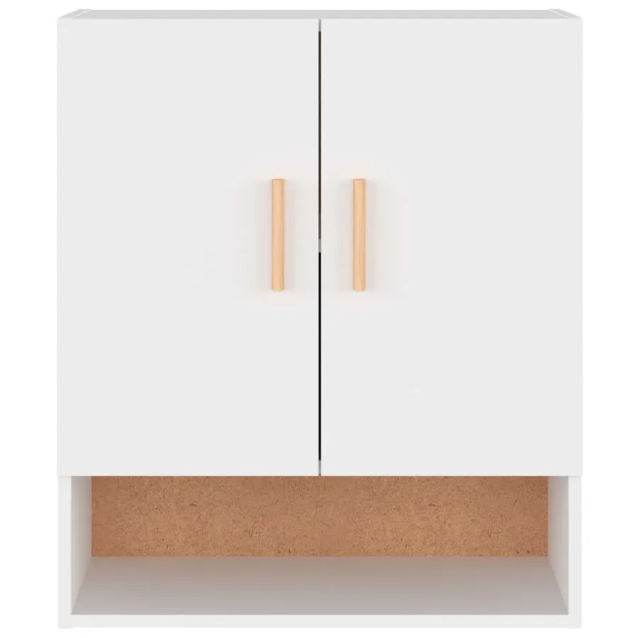 Armoire murale Blanc 60x31x70 cm Bois d'ingénierie - 5