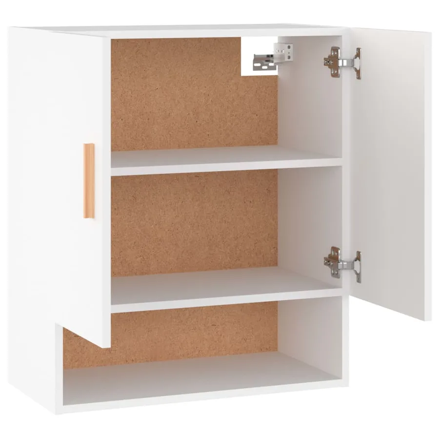 Armoire murale Blanc 60x31x70 cm Bois d'ingénierie - 8
