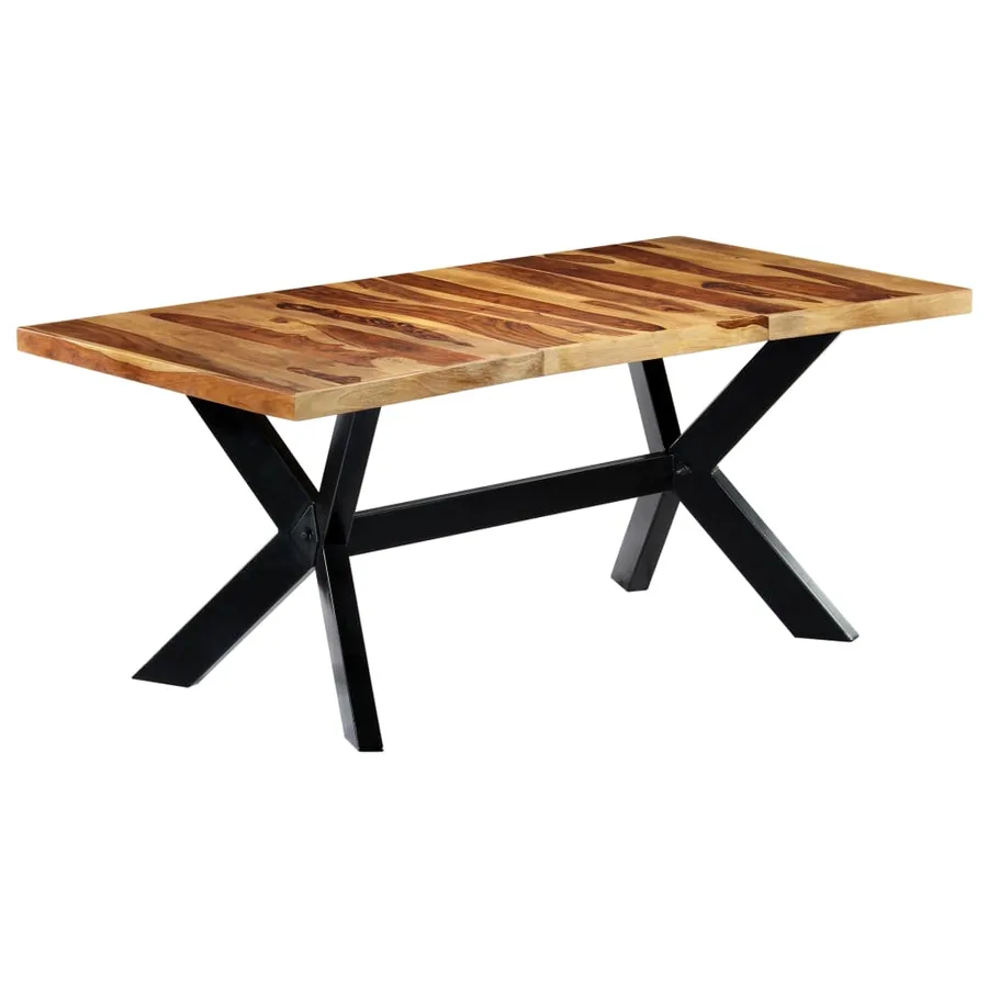 Table à manger 180x90x75 cm Bois massif - 10