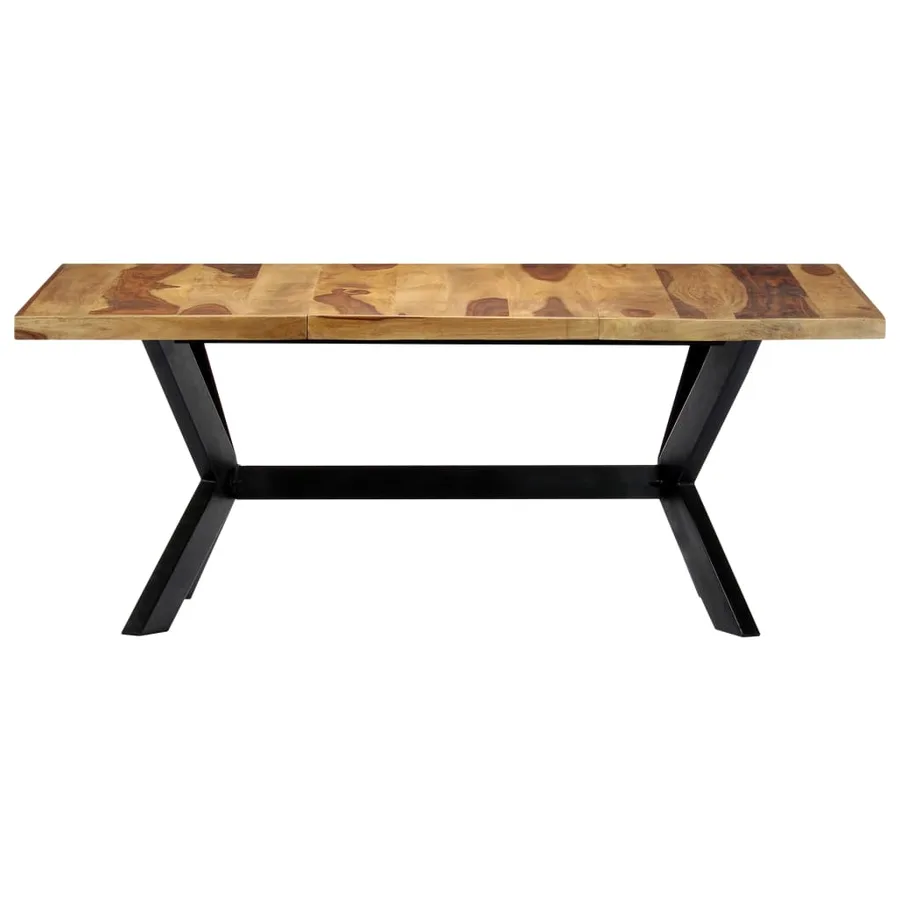 Table à manger 180x90x75 cm Bois massif - 2