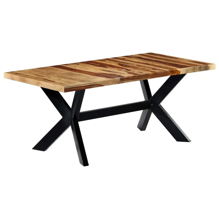Table à manger 180x90x75 cm Bois massif - 8