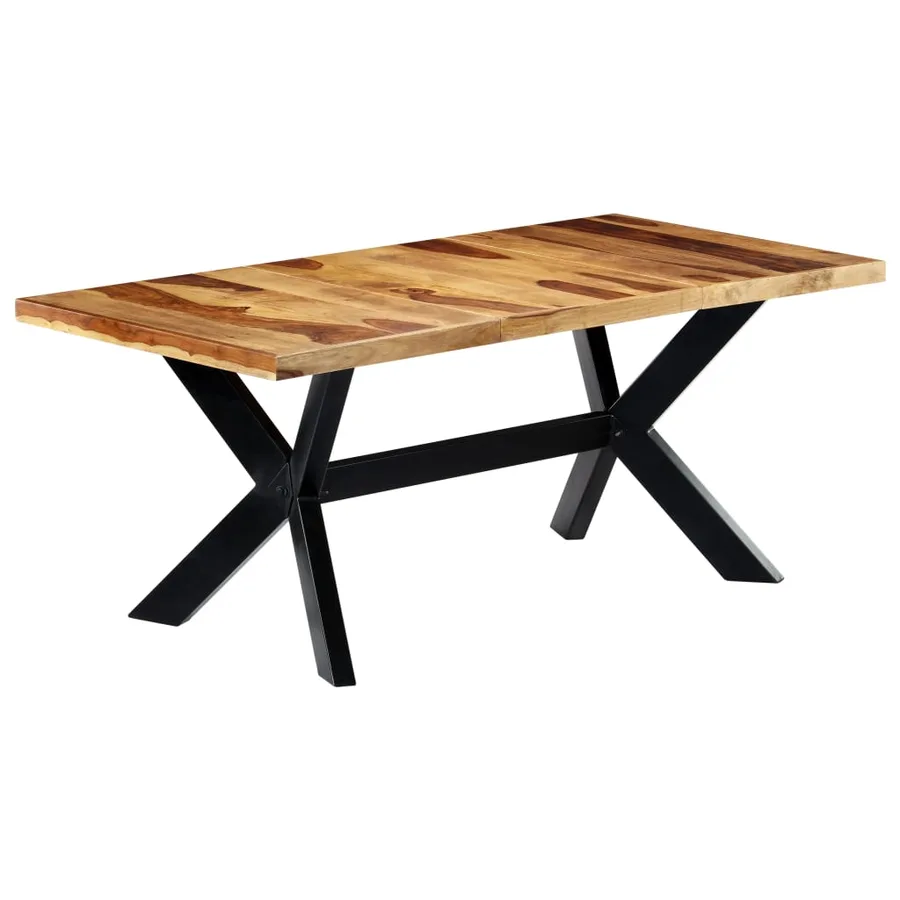 Table à manger 180x90x75 cm Bois massif - 9