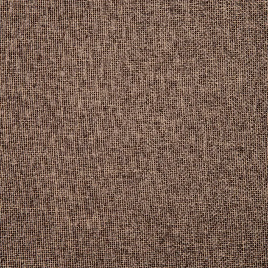 Chaises pivotantes à manger lot de 4 marron tissu - 9