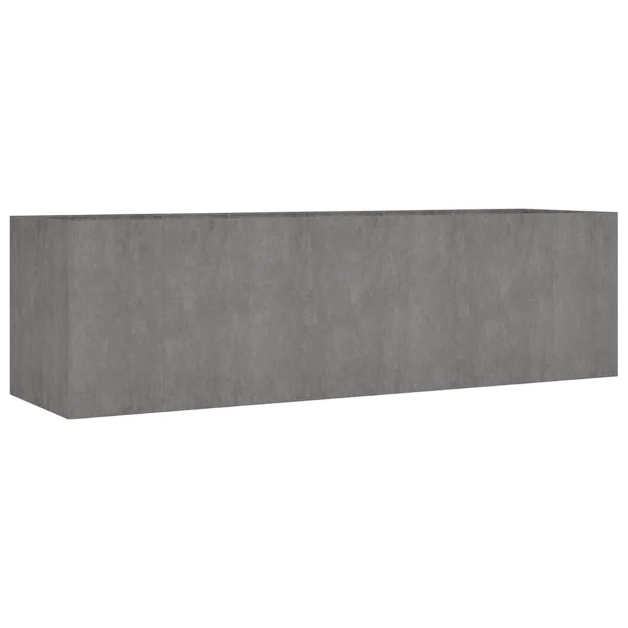 Lit surélevé de jardin 280x80x80 cm acier corten - 3