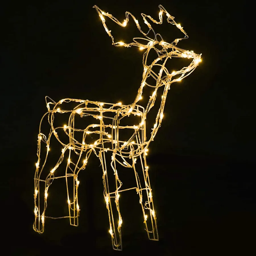 Cordon lumineux de Noël 3 pcs Rennes 229 LED - 4