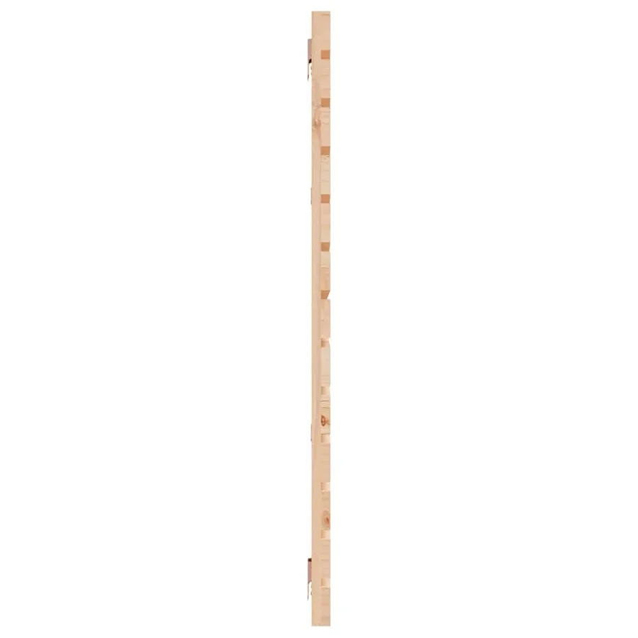 Tête de lit murale 186x3x91,5 cm Bois massif de pin - 5